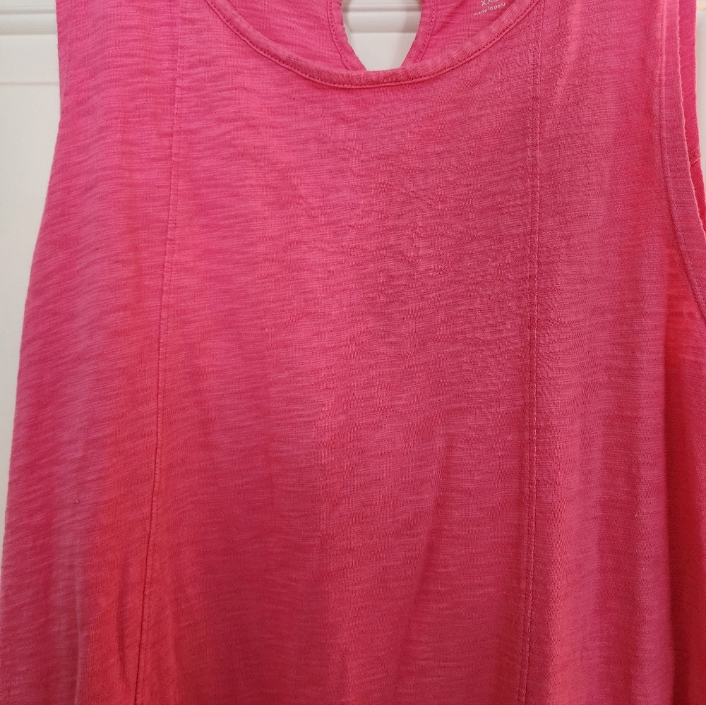 Escape By Habitat Sleeveless Tank Dress Pink Size Xxl Beach Swim Resort Cotton - Picture 9 of 11